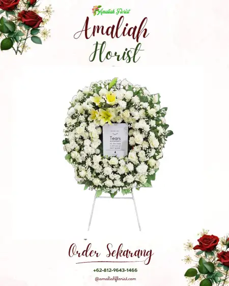 Krans Bunga Duka Kedungasem